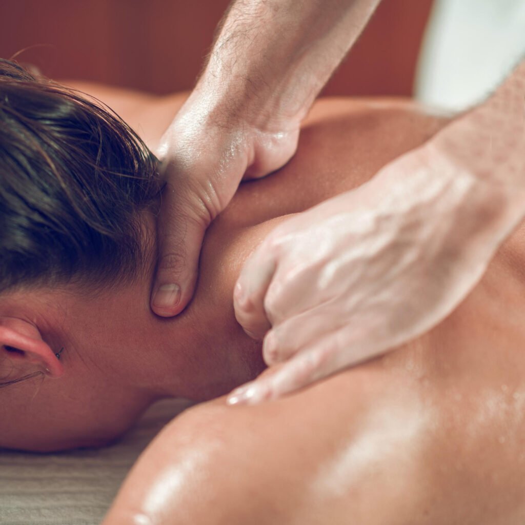 Neck and shoulder massage